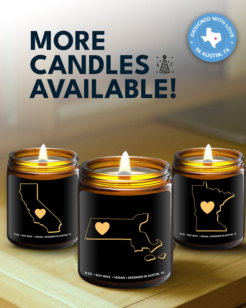 Massachusetts State Candle - Rosa Vila