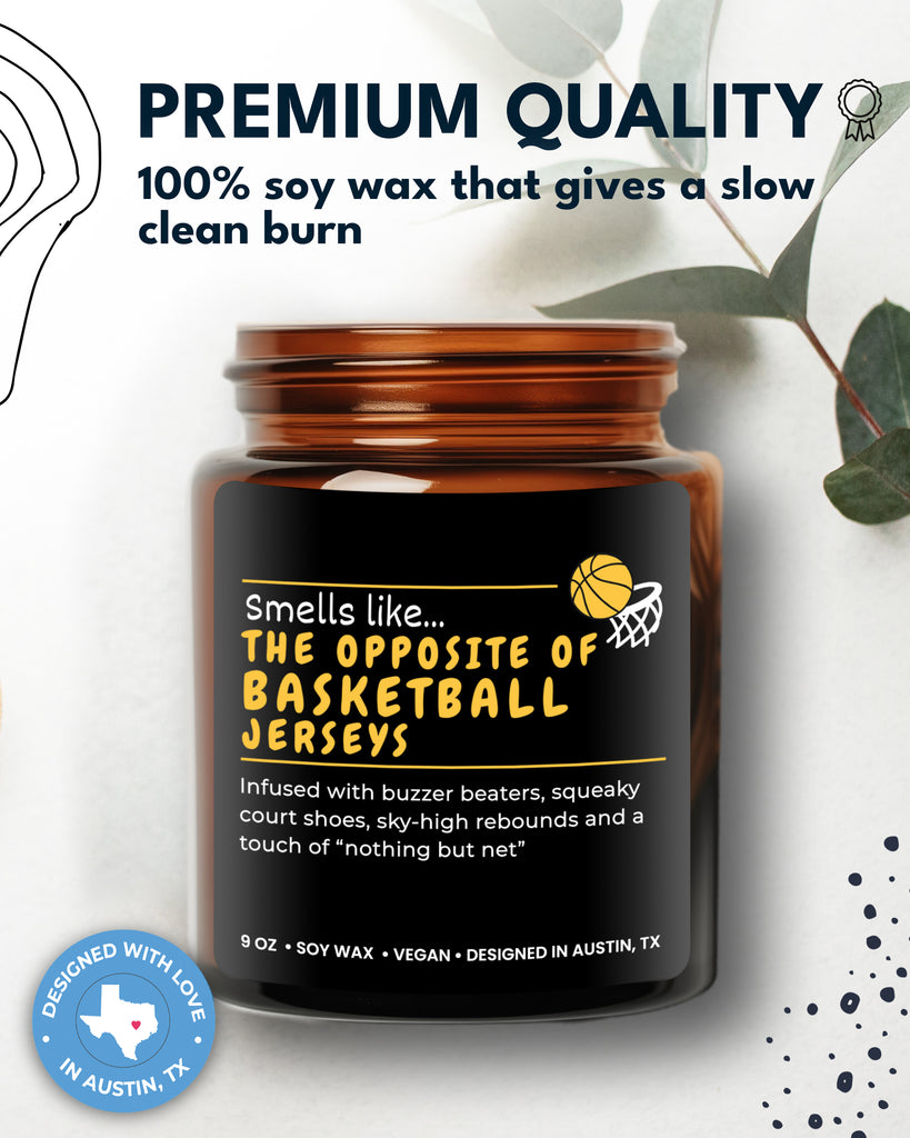 Basketball Candle - Rosa Vila