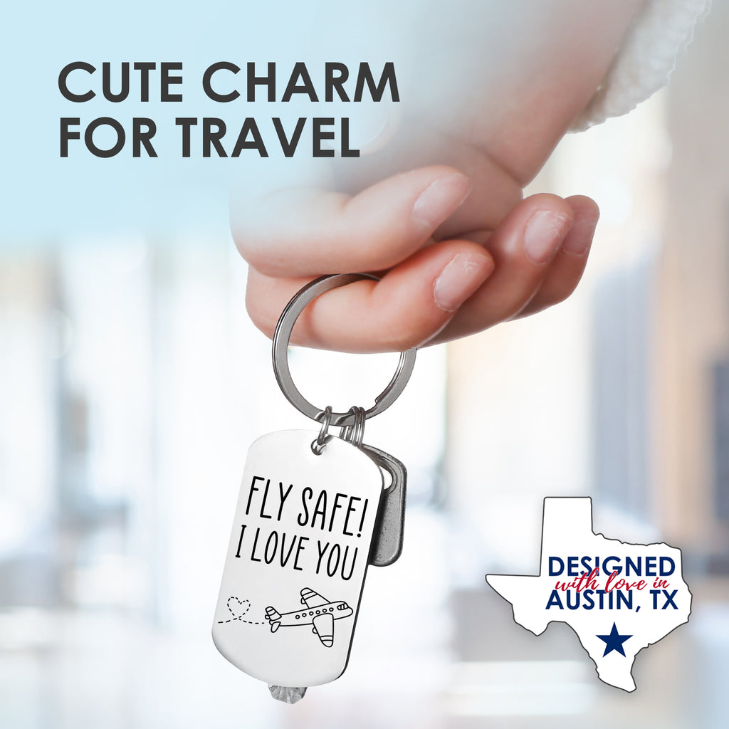 Fly Safe Keychain