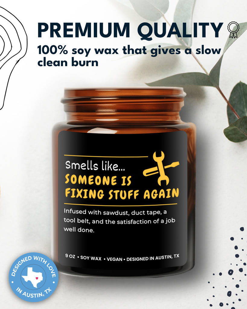 Handyman Candle