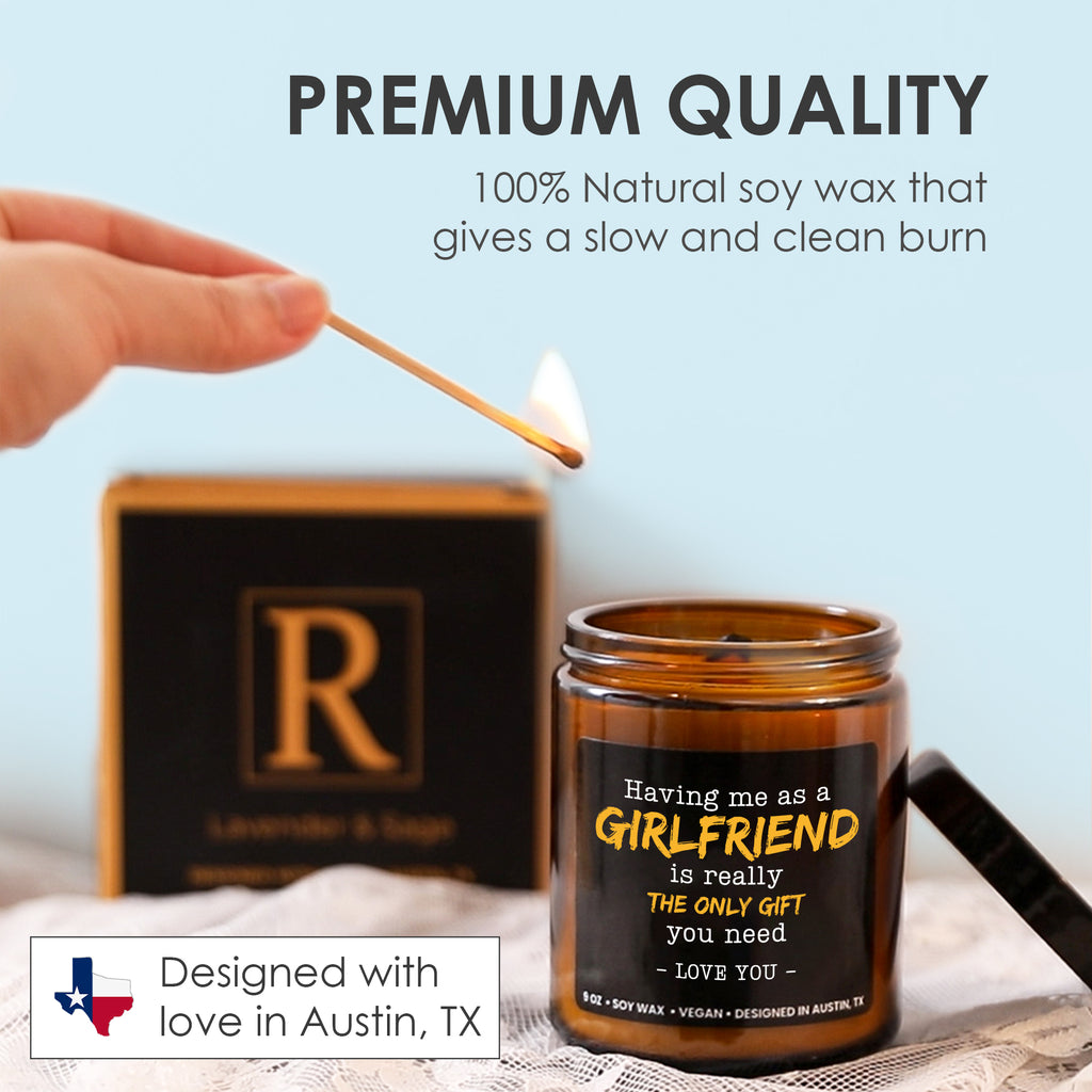 Funny Boyfriend Candle