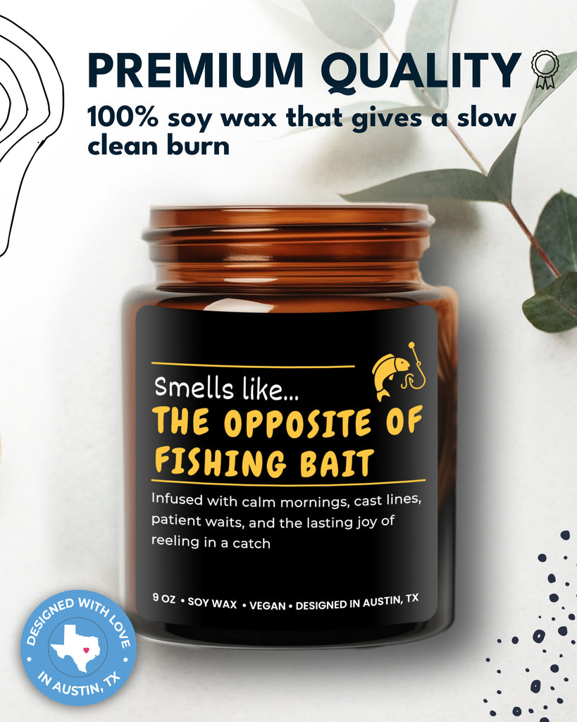 Fishing Candle - Rosa Vila