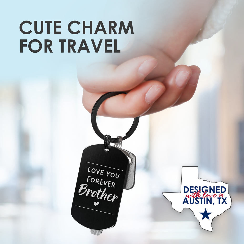 Funny Brother Keychain