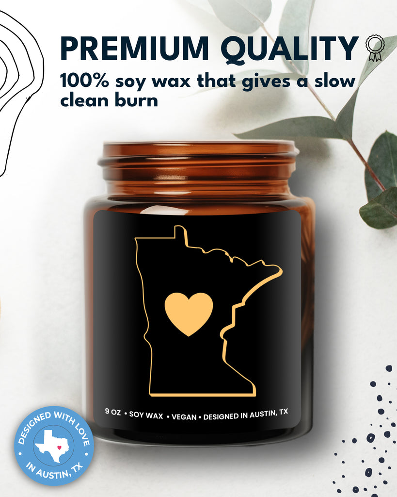 Minnesota State Candle - Rosa Vila