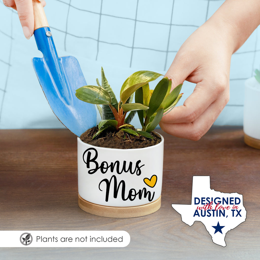 Best Bonus Mom Ever Planters