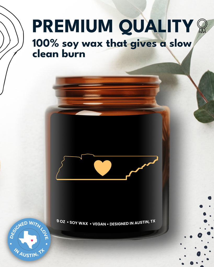 Tennessee State Candle - Rosa Vila