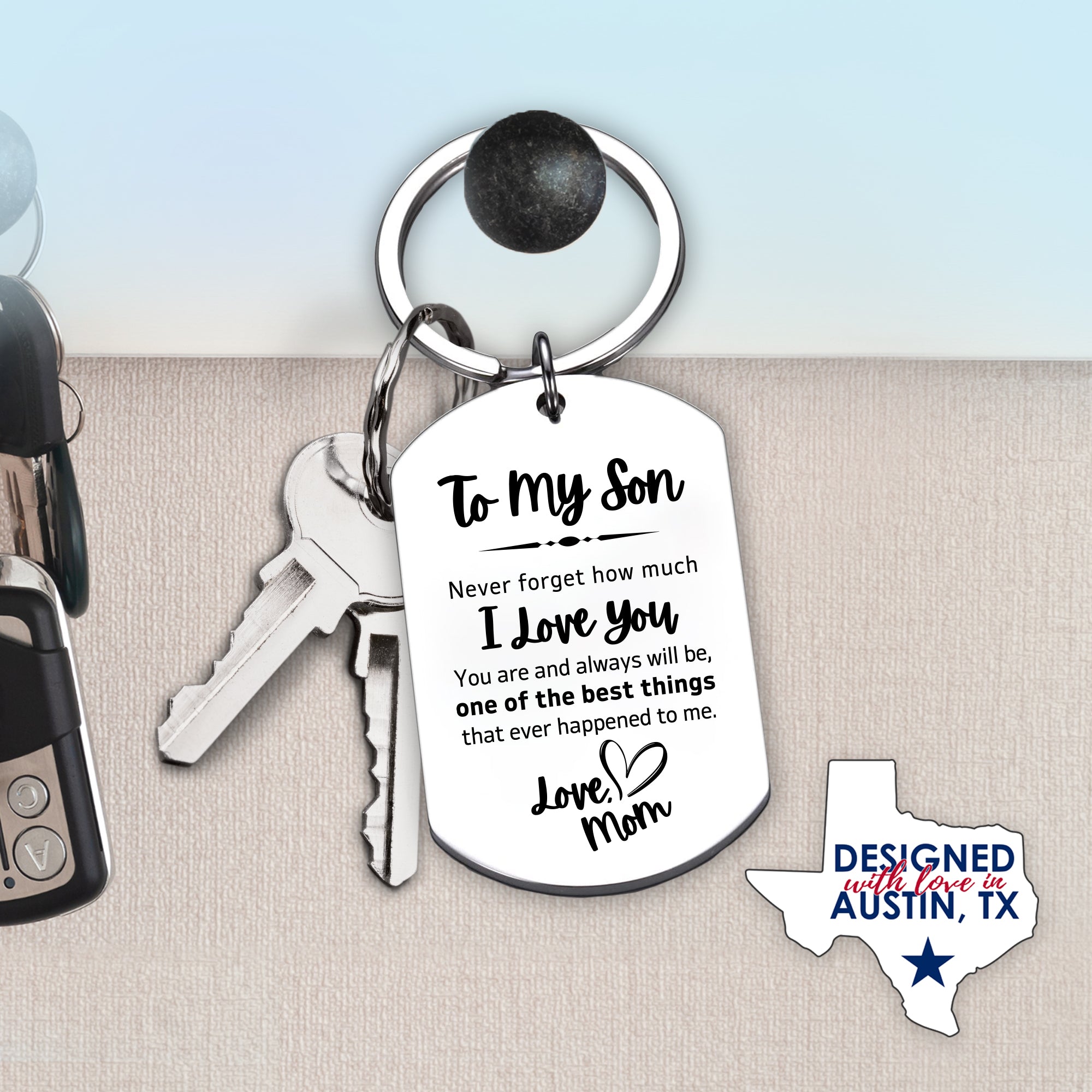 4 In 1 Multifunction Silver Stainless Steel Metal Bottle Opener Keyring - Foto 4