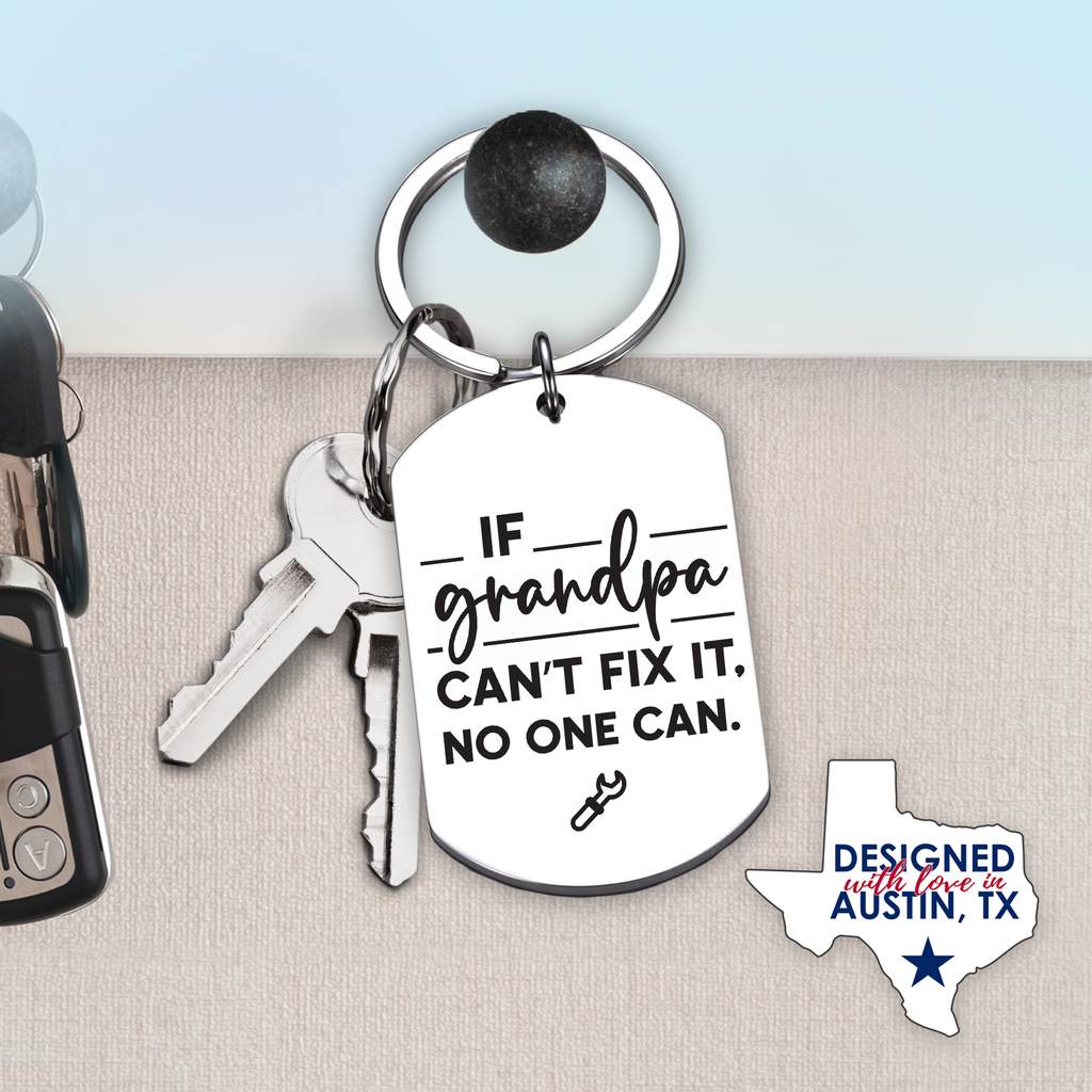 Grandpa Keychain