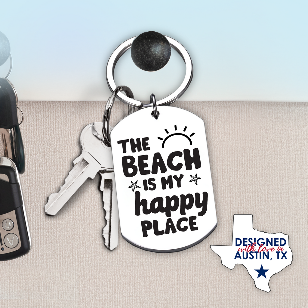 Beach Keychain