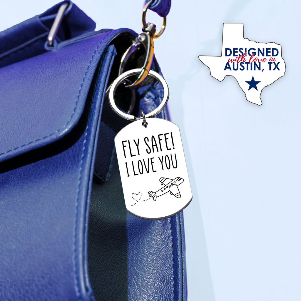 Fly Safe Keychain