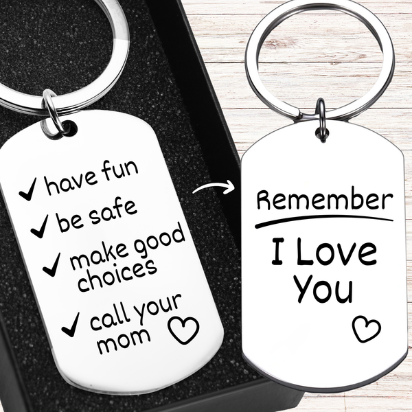 Funny Keychain - Style 1 (Call Your Mom Keychain)