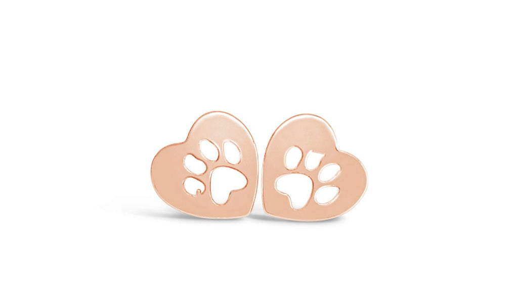 Dog Paw Earrings