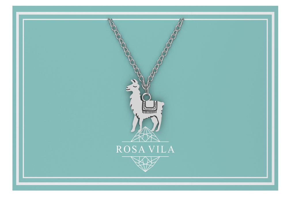 3D Llama Necklace-Rosa Vila Boutique