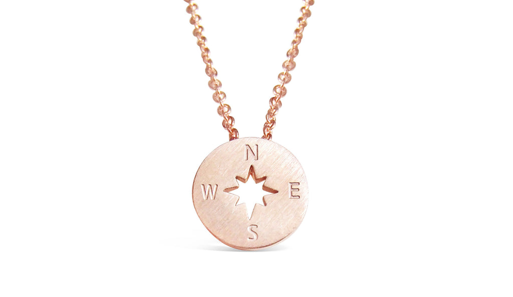 Direction of Life Compass Necklace-Rosa Vila Boutique