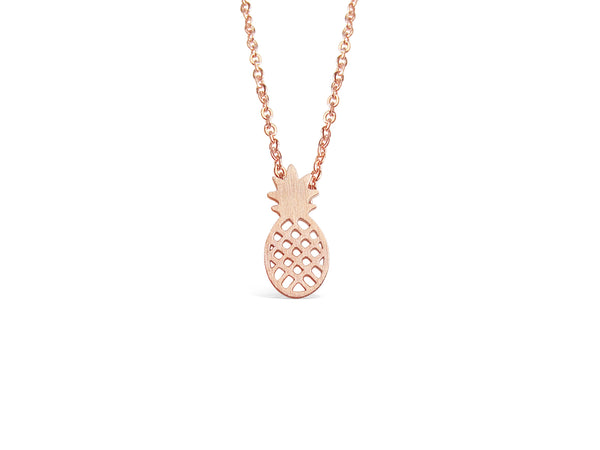 Tiny Pineapple Necklace-Rosa Vila Boutique