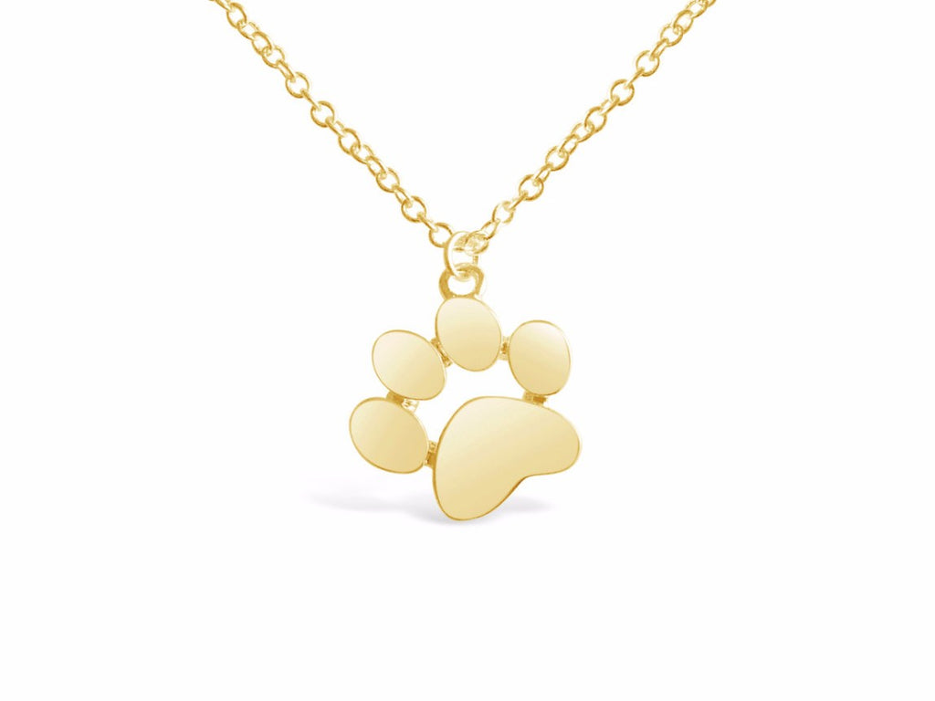 Minimalist Dog Paw Necklace-Rosa Vila Boutique