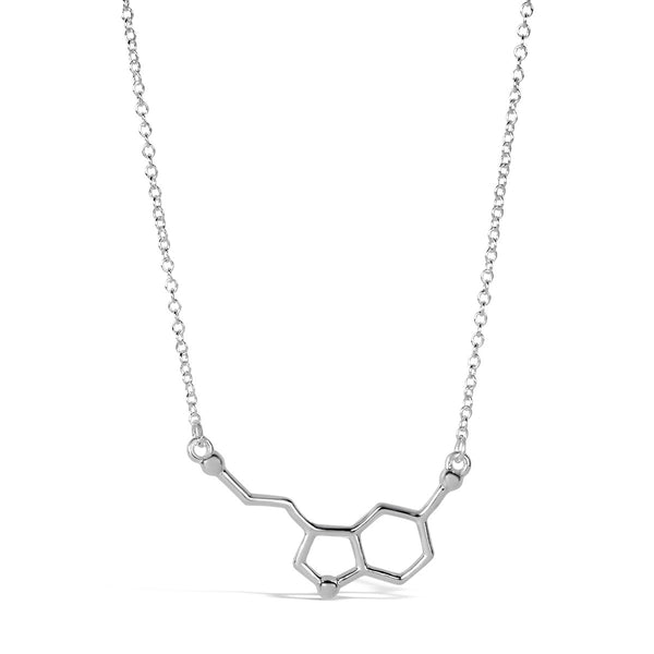 Happiness Serotonin Molecule Necklace-Rosa Vila Boutique