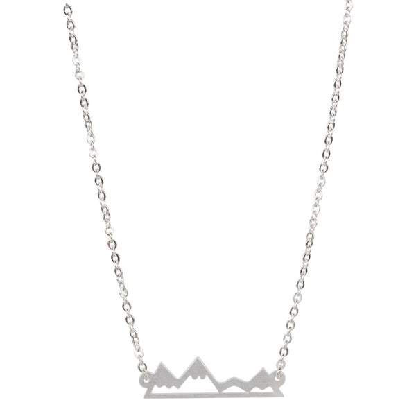 Silver Mountain Necklace-Rosa Vila Boutique