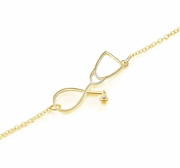 Stethoscope Heart Bracelet-Rosa Vila Boutique